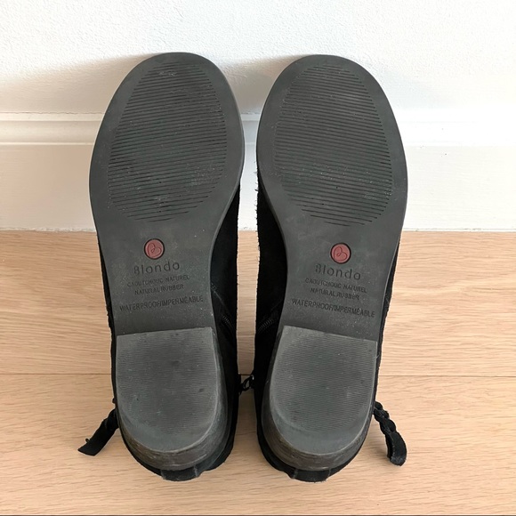 Blondo Waterproof Ankle Bootie - Black - Size 7M - Picture 12 of 16